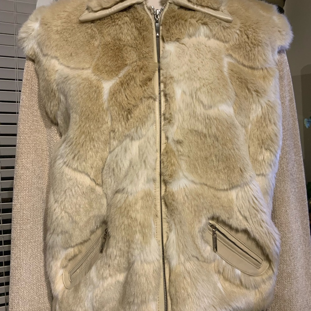 Vintage Vixenz Fur Sweater Jacket